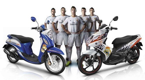 “Yamaha Real Madrid Edition” ยามาฮ่า นูโว เอสเอ็กซ์ และยามาฮ่า ฟีโน่ หัวฉีด