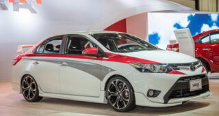 Toyota เปิดตัวรถแบบ GT 86 Sedan ในงานอย่าง Dubai Motor Show