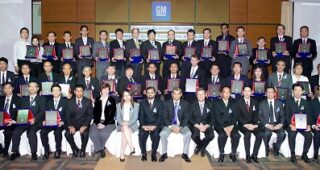 GM ยกย่องผู้ผลิตชิ้นส่วนยอดเยี่ยมในเอเชียตะวันออกเฉียงใต้
