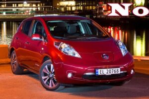 Nissan Leaf ครอบตำแหน่งรถขายดีเดือนตุลาในแดนไวกิ้ง
