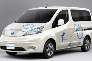 Nissan ยืนยันเตรียมผลิตรถพลังงานไฟฟ้า "e-NV200" พร้อมเปิดขายที่ญี่ปุ่นปี 2014