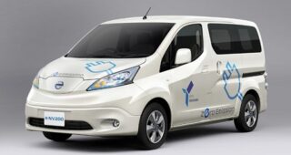 Nissan ยืนยันเตรียมผลิตรถพลังงานไฟฟ้า "e-NV200" พร้อมเปิดขายที่ญี่ปุ่นปี 2014