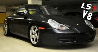 รถแบบ 1999 Porsche 911 สับเปลี่ยนเครื่องยนต์แบบใหม่พร้อมขายที่ราคา $25,000