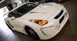 Nissan เตรียมเปิดตัวรถแบบ "GT-R Radzilla" พร้อมไฟ LED แบบใหม่ในงาน SEMA Show
