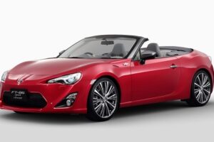 รถแบบ Toyota FT-86 Open Concept เปิดตัวสีแดงอร่ามในงาน Tokyo Motor Show