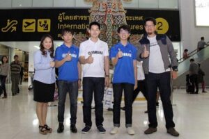 YAMAHA นำทีมผู้ชนะการประกวดตกแต่ง ฟีโน่ หัวฉีด ดูงานโตเกียวมอเตอร์โชว์ ครั้งที่ 43