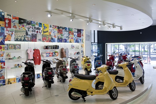 Vespa Flagship Store ขยายวันเปิดทำการในวันอาทิตย์
