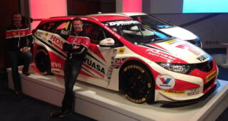 Honda Civic Tourer เตรียมลงชิงชัยใน 2014 BTCC Racing