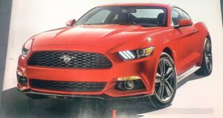 ภาพการเปิดตัวของ "2015 Ford Mustang" ถูกเผยแพร่แล้วผ่านนิตยสารชื่อดัง