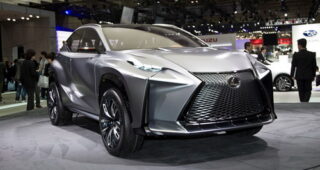 "Lexus LF-NX Concept" พร้อมเปิดตัวในงาน Tokyo Motor Show