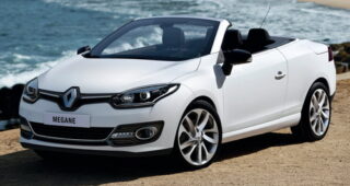 Renault เผยรถแบบ "Megane Coupe-Cabriolet" เปิดตัวต้นปีหน้า