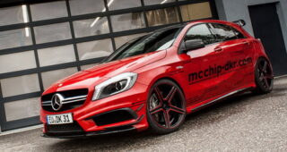 Mcchip เปิดตัวชุดแต่ง "Mercedes-Benz A45 AMG" รุ่นใหม่สุดแรง