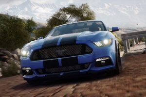 Ford Mustang GT ถูกส่งลง