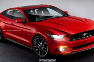 โฉมใหม่! นักออกแบบจำลอง "2015 Ford Mustang" ชุดแต่งใหม่แบบ 4 ประตู