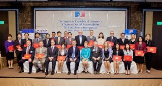 GM คว้ารางวัลองค์กรรับผิดชอบต่อสังคมดีเด่น จากหอการค้าอเมริกันในประเทศไทย‏