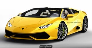 X-Tomi เปิดตัวภาพกราฟฟิกชุดแต่งรถ "Lamborghini Huracan" แบบ Roadster