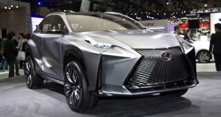 Lexus พร้อมเปิดตัวรถ "LF-NX" ก่อนขายจริงในงาน 2014 Geneva Motor Show
