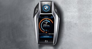 สุดหรู! เปิดตัวภาพถ่ายกุญแจอัฉริยะของ "BMW i8" สุดหรูเหมาะสำหรับโลกในอนาคต