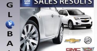 GM ประกาศยอดขาย 9.7 ล้านคันทั่วโลกในปี 2556
