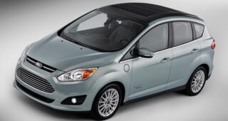 รถแบบ Ford C-Max Solar Energi Concept ชาร์จผ่านแสงแดดทางหลังคาสุดหรู