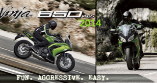 ใหม่ Kawasaki Ninja 650 ABS 2014-2015 ราคา คาวาซากิ นินจา 650 ABS ตารางราคา-ผ่อน-ดาวน์