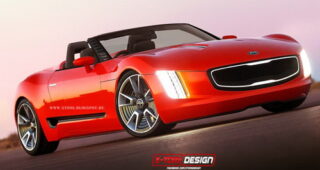 ค่ายแต่ง "X-Tomi" เปิดตัวชุดแต่งเปิดประทุนของ "KIA GT4 Stinger Concept"