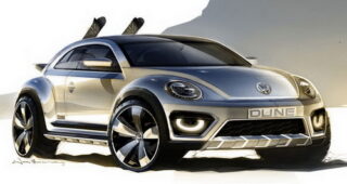 VW เปิดตัว "Beetle Dune Concept" โชว์ในงาน Detroit Auto Show
