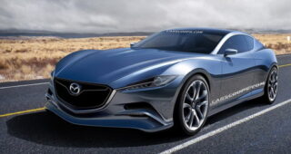 สื่อชื่อดังเผยโฉม "Mazda RX-7" ตัวจำลองขนาดกำลัง 250 แรงม้า