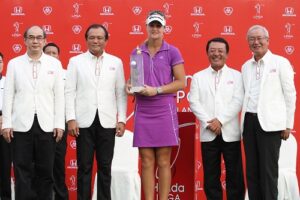 แอนนา นอร์ดควิสต์ โปรสาวจากสวีเดน คว้าแชมป์ HONDA LPGA THAILAND 2014