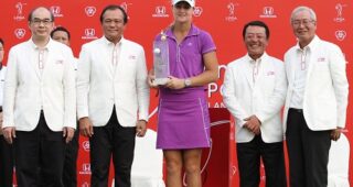 แอนนา นอร์ดควิสต์ โปรสาวจากสวีเดน คว้าแชมป์ HONDA LPGA THAILAND 2014