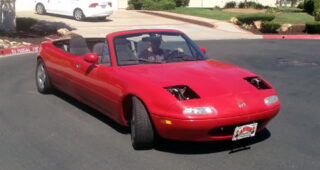 รถแบบ "Mazda MX-5" ถูกดัดแปลงเป็น 4 ที่นั่งพร้อมขายผ่านสื่อออนไลน์