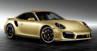 หรูหรา! Porsche เปิดตัวรถโฉมพิเศษ "Gold-Painted 911 Turbo"