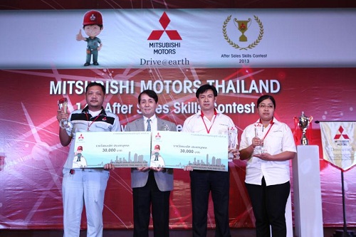 MITSUBISHI จัดการแข่งขันทักษะรถยนต์มิตซูบิชิ ครั้งที่ 14