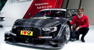 Audi พร้อมเปิดตัว "2014 RS5 DTM" ในงานที่ Geneva Motor Show