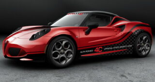 Alfa Romeo 4C ได้รับการคัดเลือกเป็น Safety Car ในการแข่งรายการ