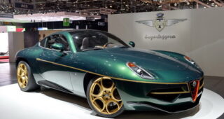 เปิดตัวชุดแต่ง "Alfa Romeo Disco Volante" โทนสีเขียว-ทองแบบใหม่