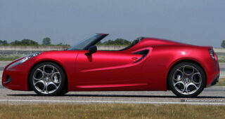 Alfa Romeo เผย "4C Spider Concept" เตรียมเปิดตัวด้วยใน Geneva Motor Show