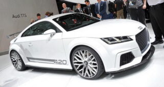 Audi TT Coupe โฉมแบบ "Quattro Sport Concept" พร้อมเปิดตัวแล้ววันนี้