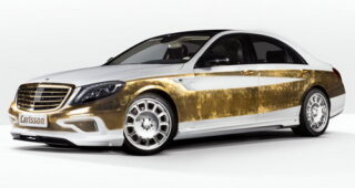 ค่ายแต่งรถชื่อดังเมืองเบียร์เปิดตัวชุดแต่งสีทองสุดไฮโซของ Mercedes S-Class