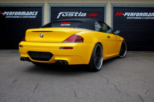 ค่ายแต่งรถชื่อดังจากเมืองเบียร์เปิดตัว "BMW M6 Convertible" ชุดแต่งแบบ "bumblebee"