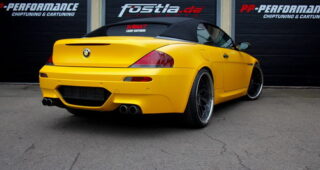 ค่ายแต่งรถชื่อดังจากเมืองเบียร์เปิดตัว "BMW M6 Convertible" ชุดแต่งแบบ "bumblebee"