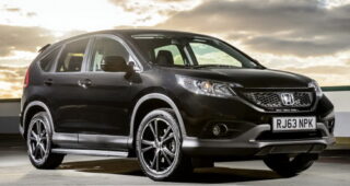 Honda รายล่าสุดเปิดตัวรถ CR-V ในชื่อโฉม "Black&White Edition"