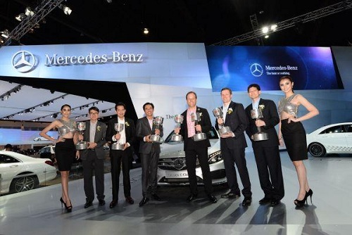 Mercesdes-Benz คว้า 7 รางวัลรถยนต์ยอดเยี่ยมแห่งปี 2557
