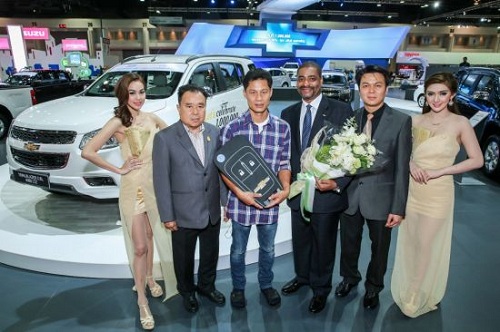 เชฟโรเลต ส่งมอบรถคันที่ 1 ล้านให้ลูกค้าที่งาน มอเตอร์โชว์ 2014