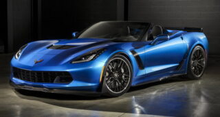 รถแบบ "2015 Corvette Z06" เปิดประทุนพร้อมแล้วสำหรับงาน New York Show