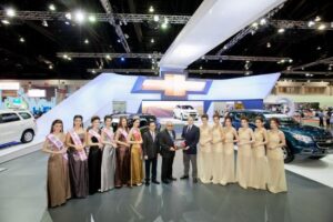 CHEVROLET ครองแชมป์ 4 สมัยกับรางวัล “การออกแบบบูธยอดเยี่ยม” งานมอเตอร์โชว์ 2014