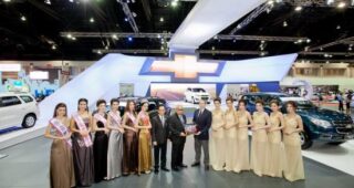 CHEVROLET ครองแชมป์ 4 สมัยกับรางวัล “การออกแบบบูธยอดเยี่ยม” งานมอเตอร์โชว์ 2014