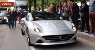 แอบส่อง! เผยพบชุดแต่งแบบ "Ferrari California T" รุ่นใหม่แถวเมือง Paris