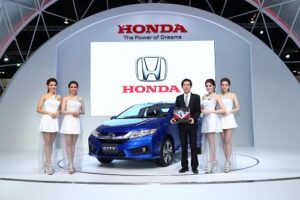 HONDA รับรางวัลการออกแบบบูธยอดเยี่ยม ในงานมอเตอร์โชว์ 2014