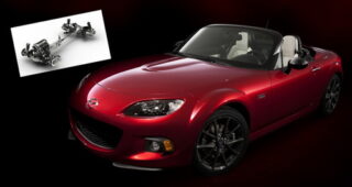 Mazda เปิดตัวโฉมรถ "MX-5 25th Anniversary Edition" น้ำหนักเบาลงกว่าเดิม